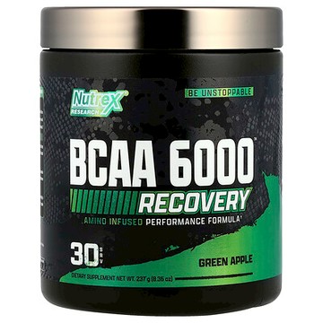 Nutrex Research, BCAA 6000™ Recovery，青蘋果味，8.36 盎司（237 克）