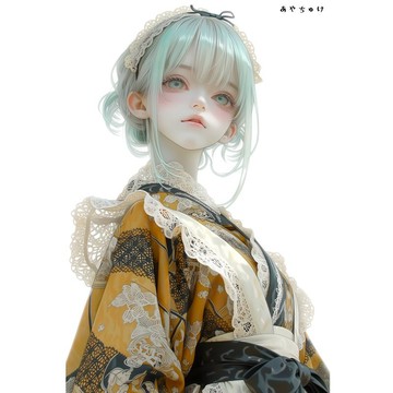 【9 月新品】07-143-0211 人物貼紙 幻想復古浪漫喫茶