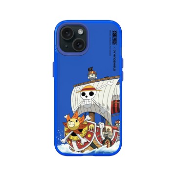 iPhone 15 Clear 激光藍 - 航海王 One Piece - 海賊團系列-千陽號