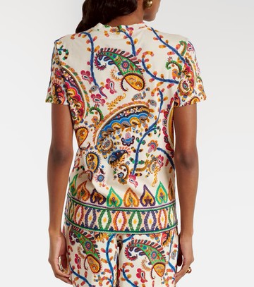 Etro Paisley cotton T-shirt