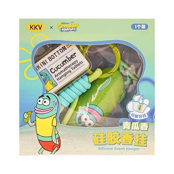 KKV x 海綿寶寶形象授權-硅膠香掛 青瓜香 6975207130536 [台灣現貨]