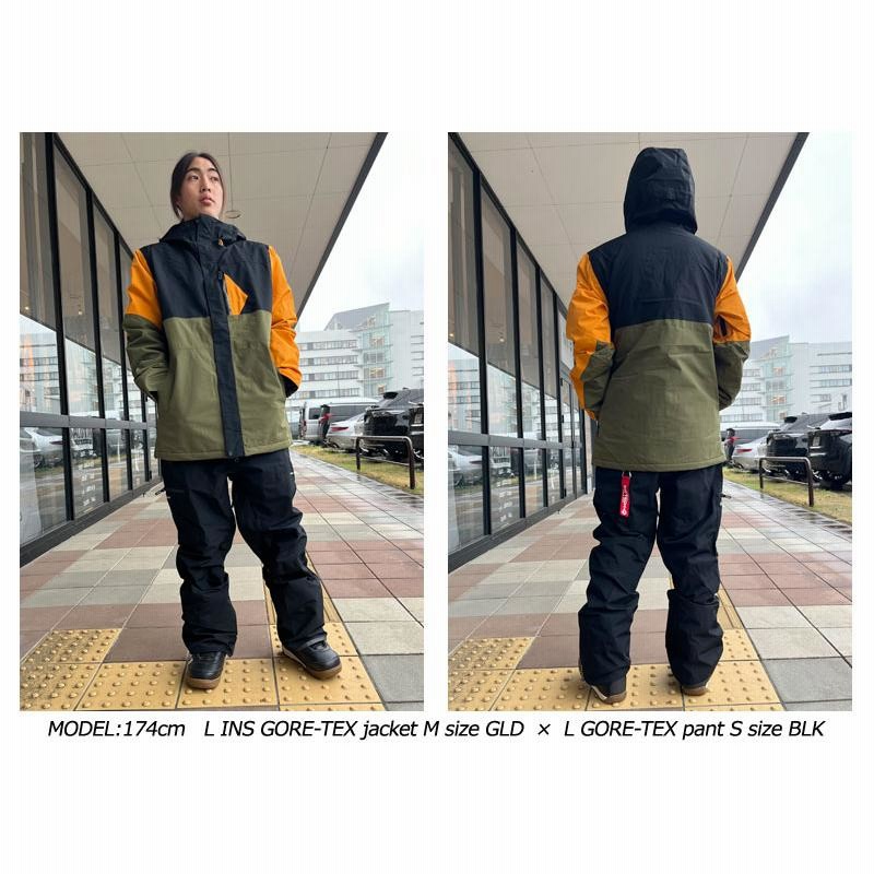 23-24 VOLCOM/ボルコム L INS GORE-TEX jacket メンズ レディース 防水ゴアテックスジャケット スノーボードウェア  スノーウェアー 2024 | LINEブランドカタログ