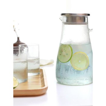 家用冷水壺加厚耐高溫玻璃涼白開泡茶壺大容量扎壺防爆涼水杯套裝