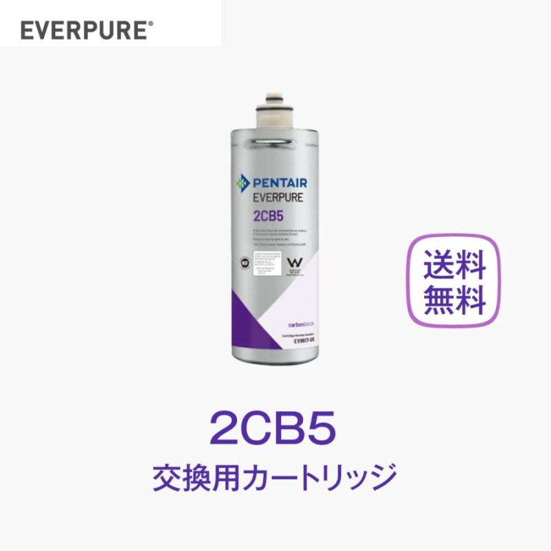 エバーピュア 浄水器 交換用カートリッジ 2CB5