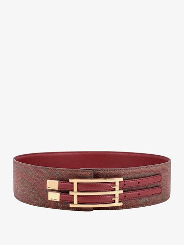 Jacquard paisley fabric belt - ETRO - gender_Woman