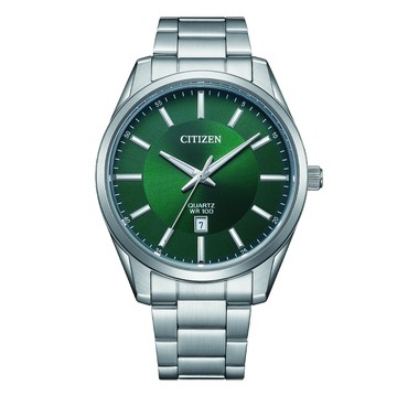 【CITIZEN 星辰】簡約紳士100米防水鋼帶錶 BI1031-51Z