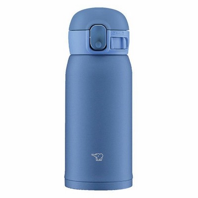象印マホービンZOJIRUSHI（象印） ステンレスマグ 水筒 ワンタッチ シームレスせん 360ml ブルー SM-WA36-AA 1個