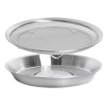 Bella Cuisine 不鏽鋼網狀托盤2件組  21 x  2.9cm  1組