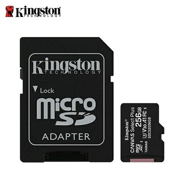 【Kingston 金士頓】Canvas Select Plus microSD 256GB 記憶卡【三井3C】