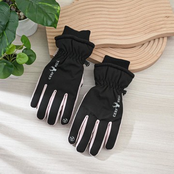 CB女針織袖口全觸控防風手套M