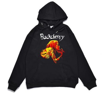 歐美Buckcherry搖滾樂隊個性男女大碼款衛衣圓領寬松街頭潮牌外套