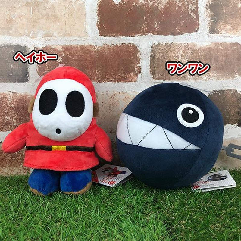 スーパーマリオ ぬいぐるみ (S) (パタパタ/パタクリボー/ワンワン/ヘイホー)