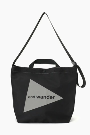 recycle OX logo tote bag black