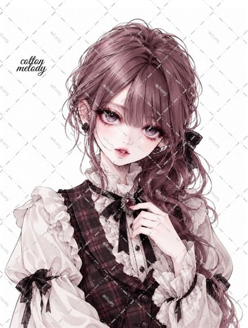 original sticker no.10404 人物貼紙 原創貼紙 人物貼紙 女孩貼紙 原創人物貼紙