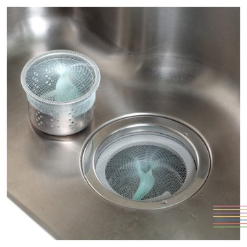 【UDiLiFE】 生活大師 百研 流理台濾水網 150枚入 濾網 水槽濾網 廚房濾水網 過濾網 濾水網袋 流理台濾網