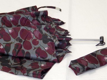 輕量浮彩雙折傘+方巾組