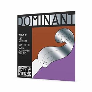 Dominant No.137 ビオラ弦 ペルロン アルミ巻 D線