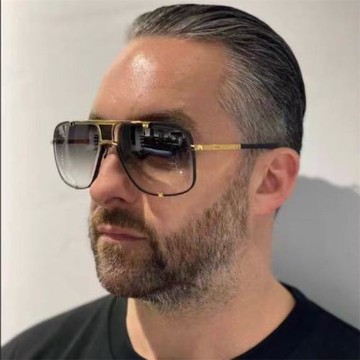 新款明星同款墨鏡潮男女時尚大框方形個性戶外駕駛太陽眼鏡2087