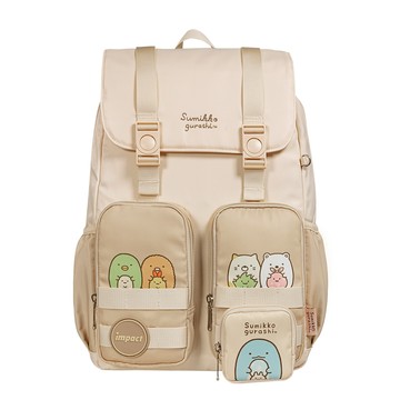 【IMPACT】怡寶 | 角落小夥伴翻蓋後背包#米 IMQSG014BE (IMKS)