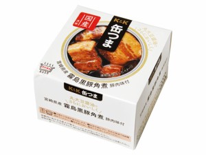  缶つま 宮崎県産 霧島黒豚角煮 150g ｘ6個_4セット