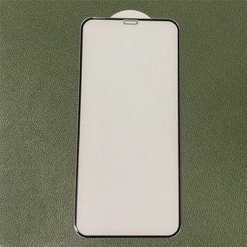 iphone12霧面滿版玻璃貼XR全屏細砂亮邊玻璃膜蘋果11全屏磨砂適用