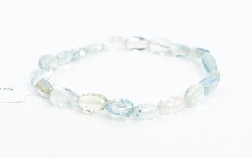 寶麗金珠寶-天然海水藍寶手鍊