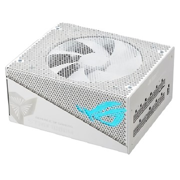 ASUS 華碩 ROG STRIX 1000W AURA金牌ATX3.0電源供應器 150 x 140 x 86cm 潮競白 1.64kg 原廠保固  ROG-STRIX-1000G-AURA-GAMING