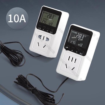 【全球優品匯】數顯智能溫度控制器溫控開關地暖魚缸可調溫控插座冰箱溫度控制器