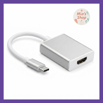 鋁合金 Type-C 轉接器 轉 HDMI VGA 螢幕 轉接線 Macbook 筆電 電視 轉接頭 同屏器 散熱好