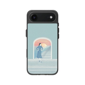 iPhone Air Clear (相機按鈕) 酷墨灰 - 欣蒂小姐 Miss Cyndi - 女子優雅