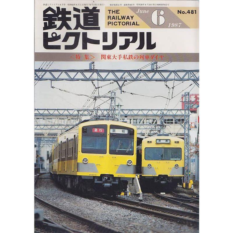 鉄道ピクトリアル 1987年6月号 関東大手私鉄の列車ダイヤ