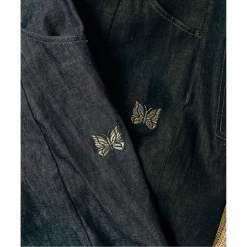 AirRoom 正品 2025SS NEEDLES 417 別注 H.D. Buggy 6oz 寬版 括腿 丹寧 牛仔褲
