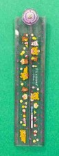 【震撼精品百貨】Rilakkuma_拉拉熊懶懶熊~San-X 拉拉熊直尺/折疊尺(30CM)-紫# 75403
