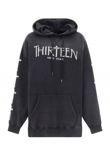 R13 - Thirteen Hoodie - Womens - Black