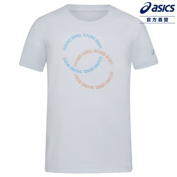 ASICS 亞瑟士 童 石墨烯短袖上衣 兒童 亞洲版 訓練上衣 2034B051-100