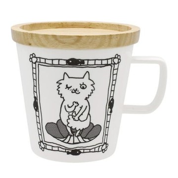 【Simple Zone】IZAWA 貓蓋杯-塔斯320ml