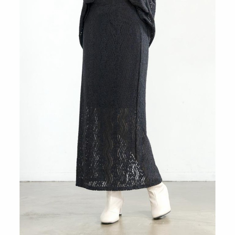 コムコム　黒レーススカート　XS COMME des GARCONS COMME des GARCONS（コムデギャルソン