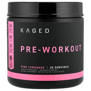 Kaged, 鍛鍊前配方，粉色檸檬水味，1.22 磅（552 克）