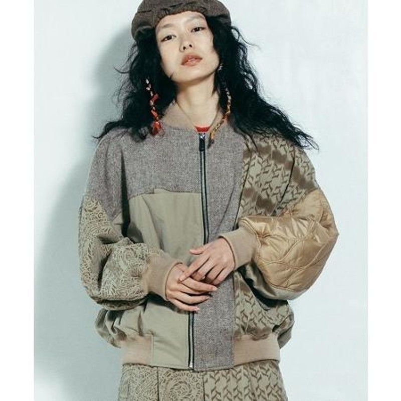 STOF(ストフ)】Melting textile blouson ブルゾン(SF22AW-04) | LINEショッピング