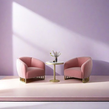 免運附發票 超低價 工廠直銷 輕奢風北歐布藝接待簡約客廳陽臺設計師服裝店沙發休閑椅 出貨快CH3070