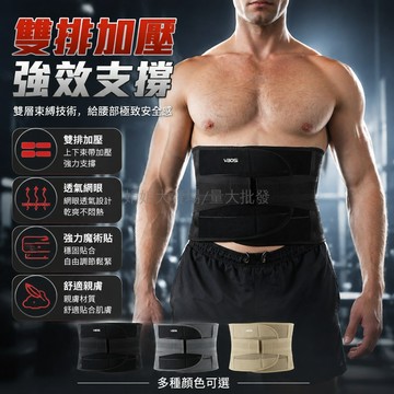 台灣出貨 PP PVC 可拆卸硬支撐條 雙邊雙排加壓綁帶 健身辦公護腰帶 模擬支撐結構 強力魔術貼固定 腰肌勞損防護