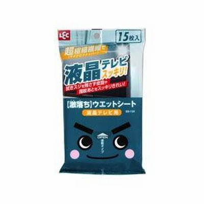 レック (激落ち)ウェットシート 液晶テレビ用 15枚入 LEC 激落ち SS-134(レツク) 返品種別A