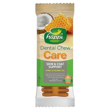happi 纖嚼健齒棒 M號 -50入 狗狗零食 健齒 耐咬 無穀  蜂蜜 + 椰子  25g  50包