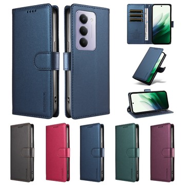 新款珠光純色防盜刷皮套 红米 15 15C 14C 13C 12 12C 10C磁吸側扣手機殼 保護套 保護殼 掀蓋皮套