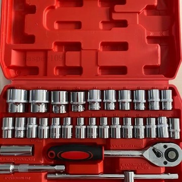 含稅價汽修工具32件37件套筒組套手動套筒工具棘輪扳手組合套裝維修扳手