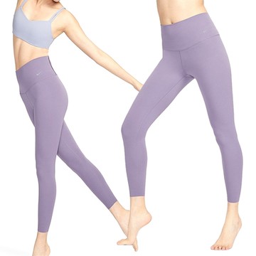 Nike NK DF Zenvy HR 78 TGHT 女款 紫色 高腰 運動 九分 緊身褲 DQ6016-509