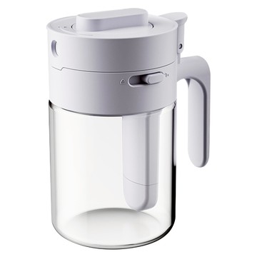 二合一料勺分離調味罐 12.8x7.4cm PP玻璃材質  300ml  1個