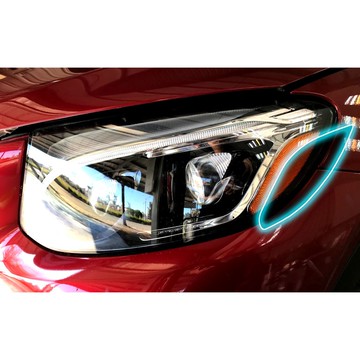 GLC_GLC300.GLC250.GLC20BENZ賓士_美規反光片燻黑燈膜【2019前】小馬汽車工坊