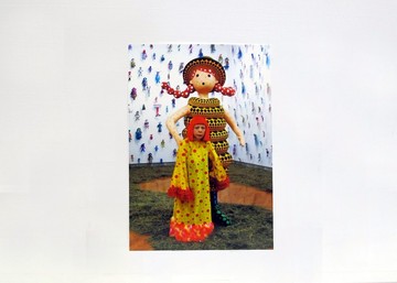 泰山&彌生Tee-chan  / 明信片 Postcard - 草間彌生Yayoi Kusama