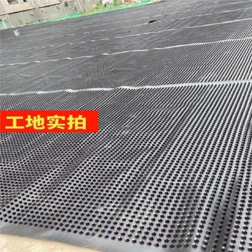 凹凸疏水板排水板車庫頂板屋頂花園園林綠化樓頂種菜塑料蓄排水板